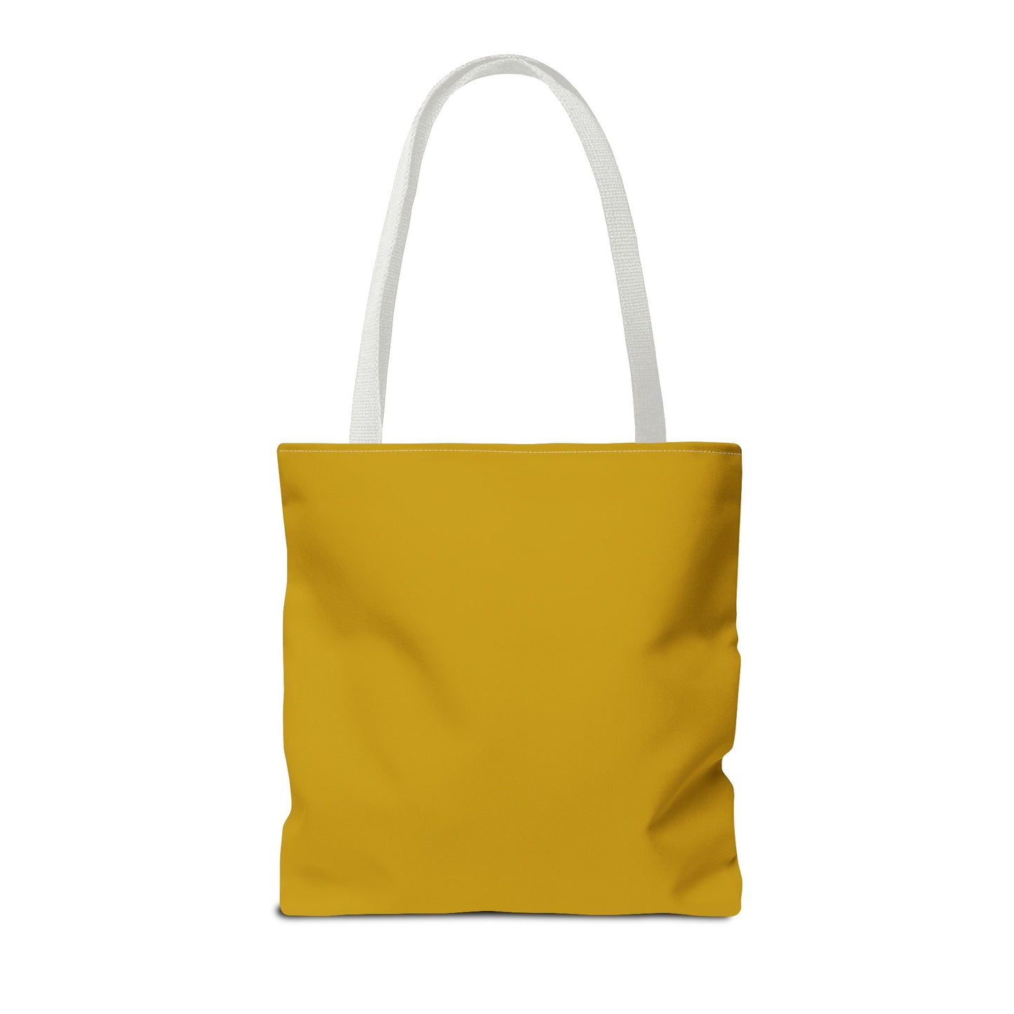 Carnation Line Art Tote Bag | White and Gold