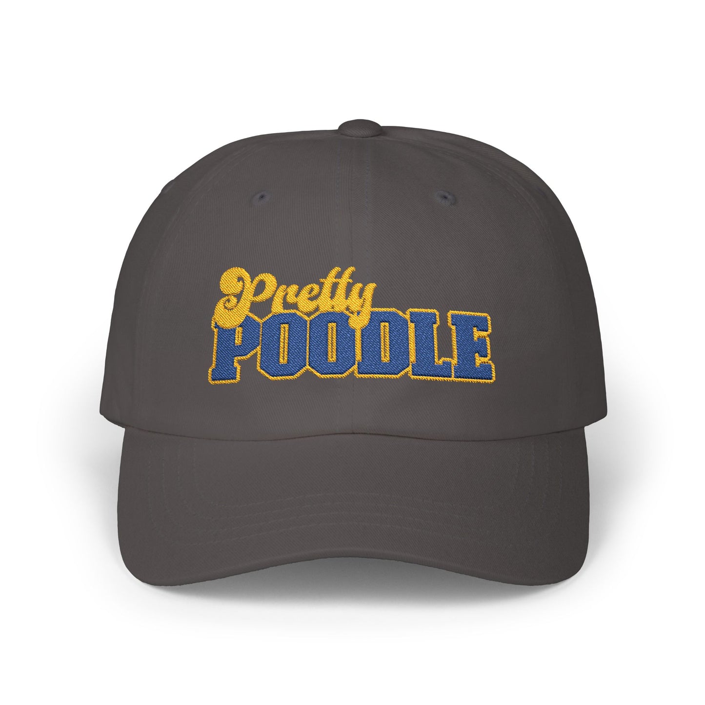 Pretty Poodle Varsity Embroidered Hat