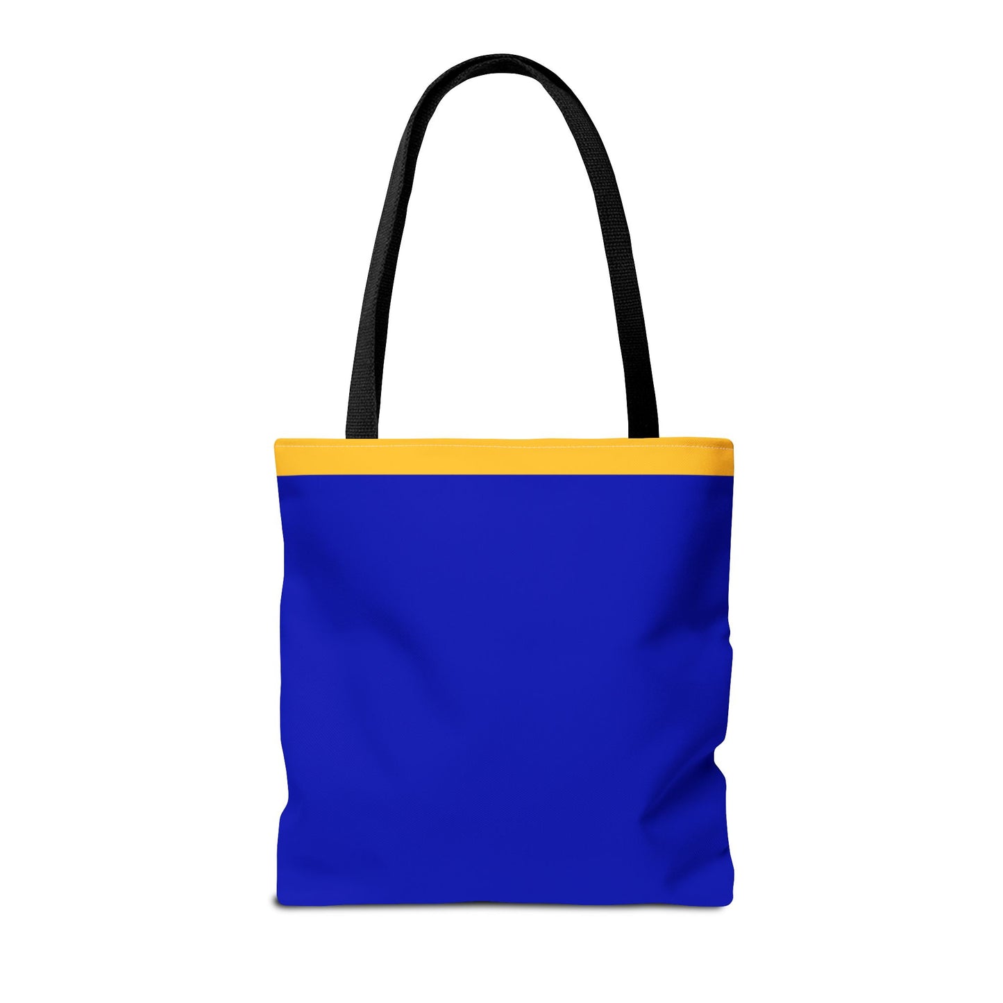 Serving with Purpose Tote Bag | Blue and Gold