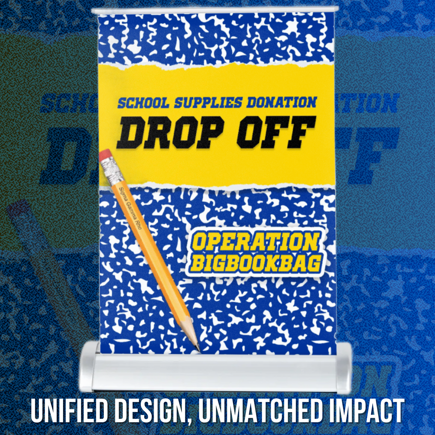 Custom Tabletop Sign Design