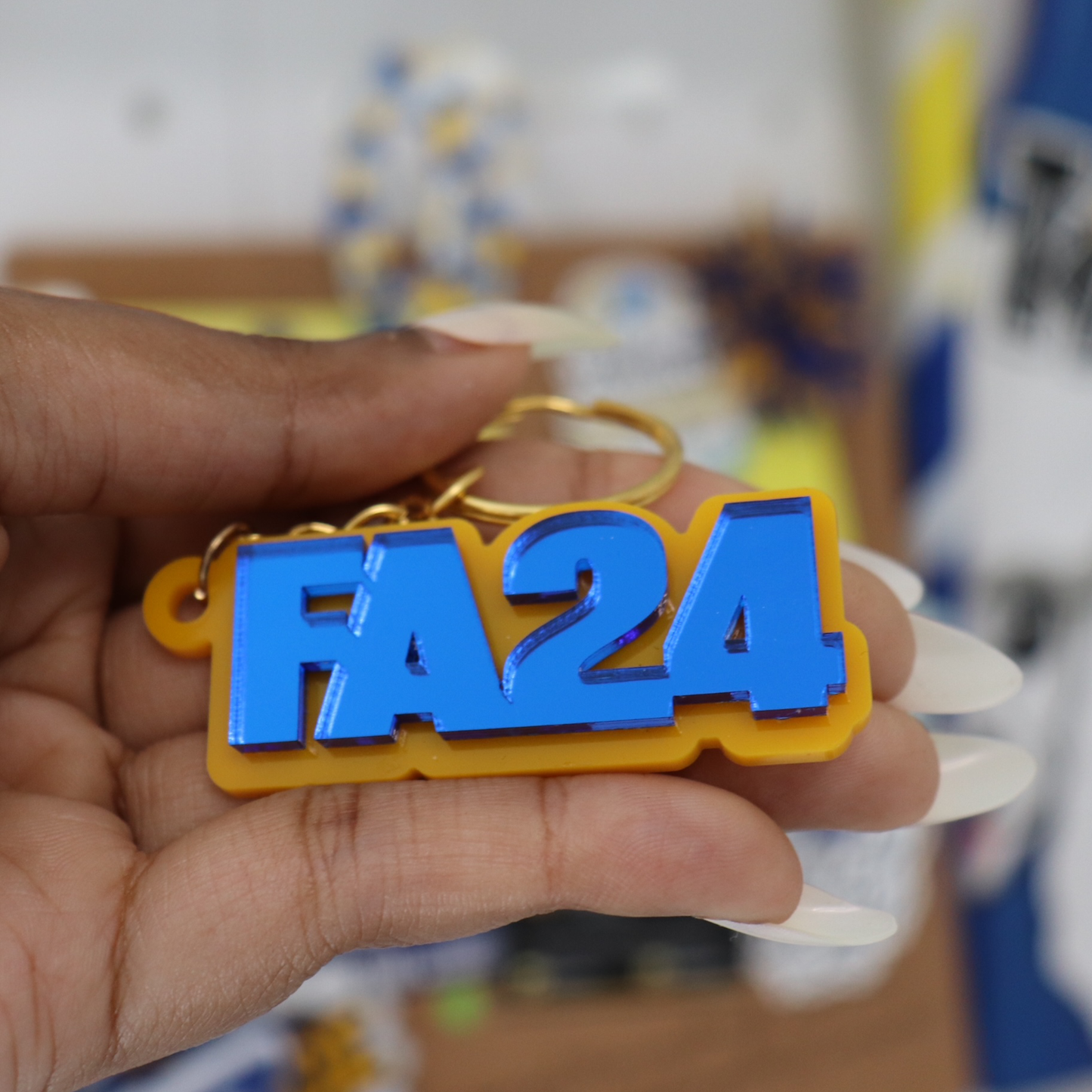Custom Crossing Semester Keychain- Group Orders 5+