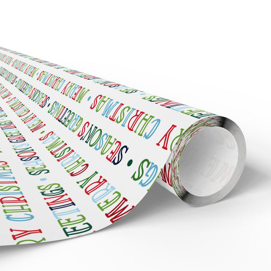 Season's Greetings Wrapping Paper