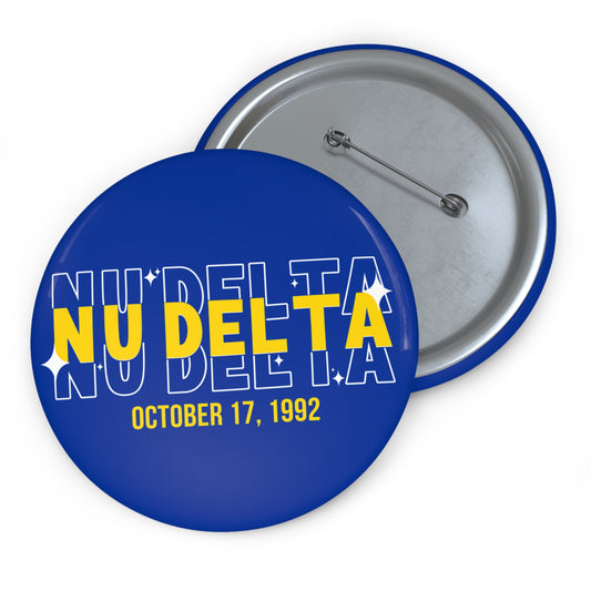 Nu Delta Chapter Pin -Sample-