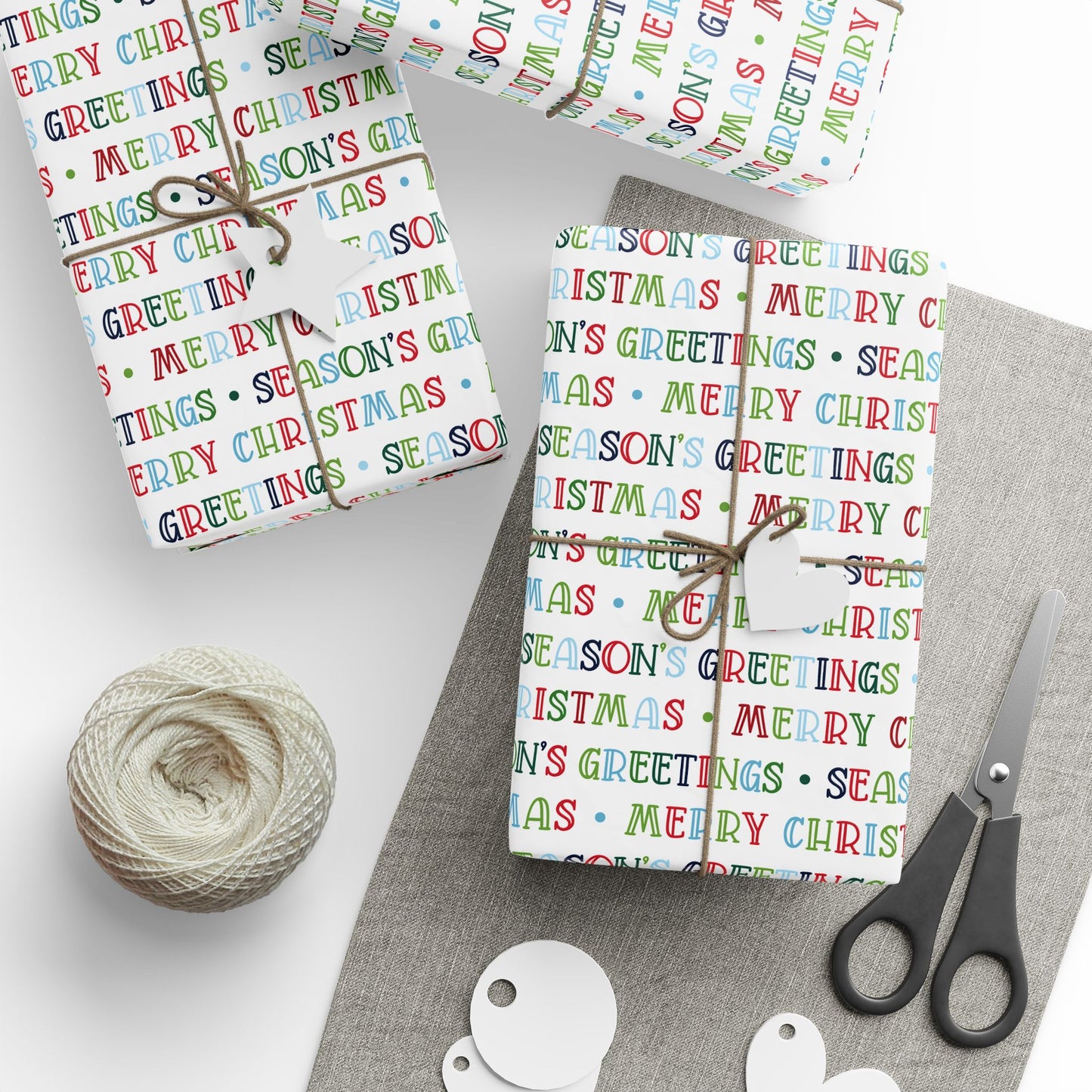 Season's Greetings Wrapping Paper