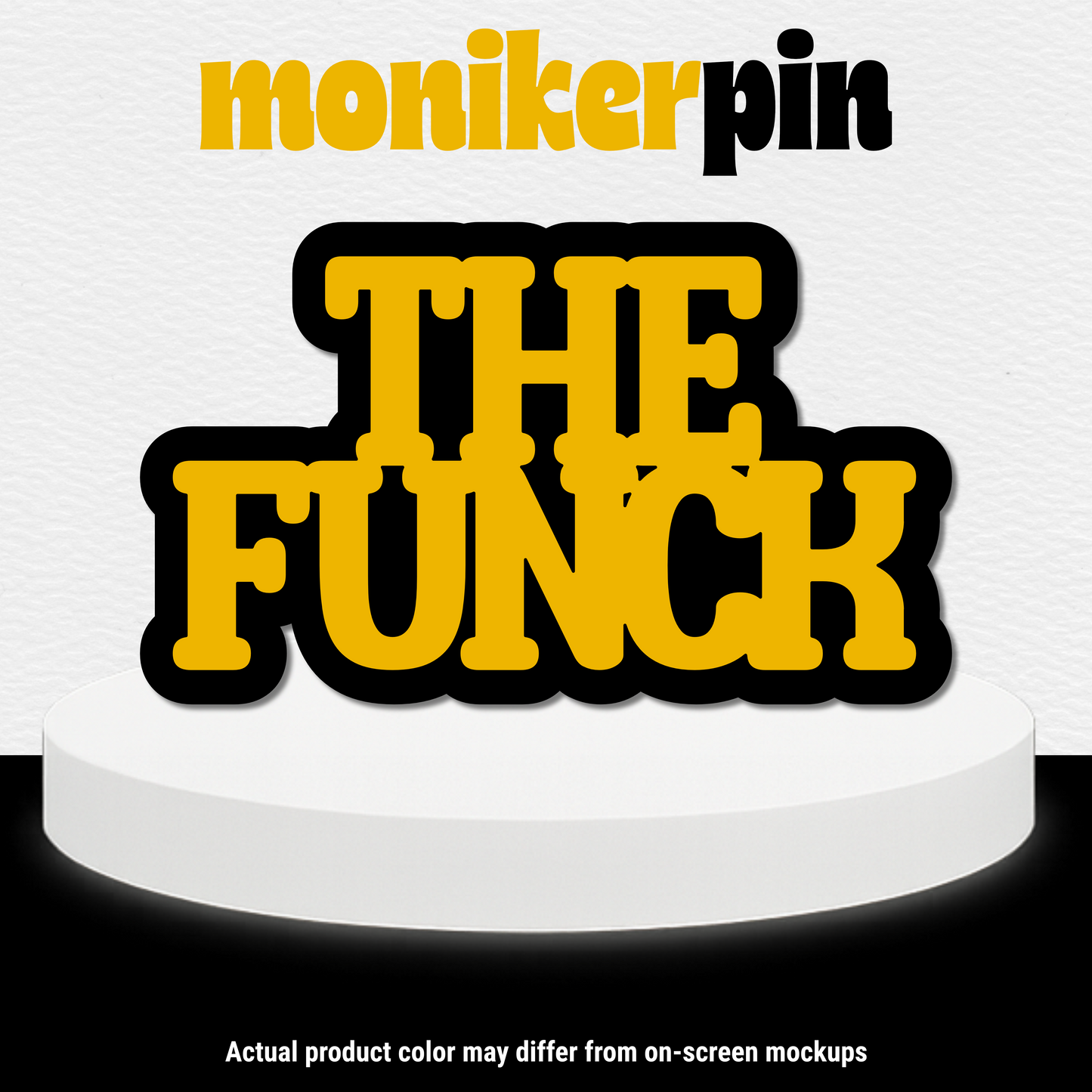 Custom Chapter Nickname Pin (Moniker only)