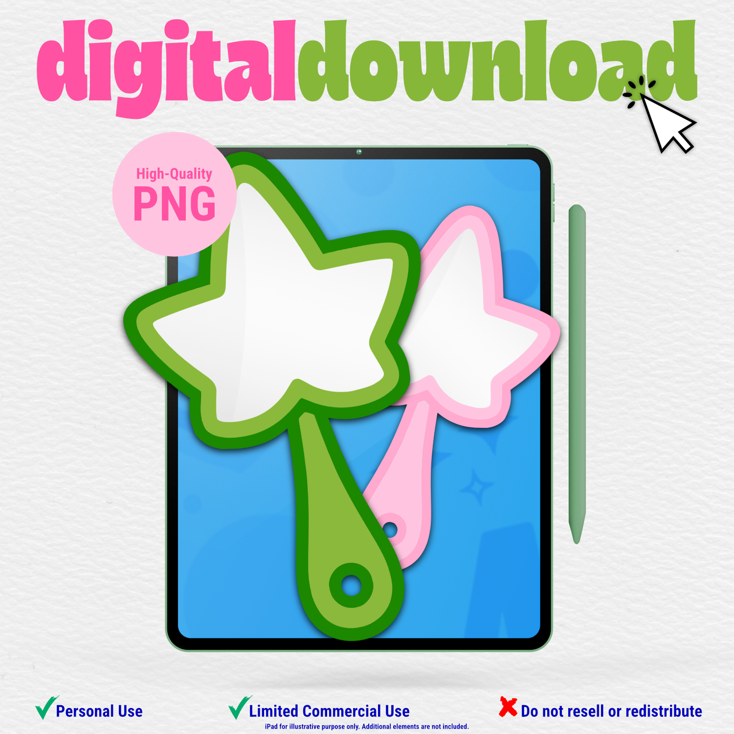 Ivy Mirror Clip Art- Set | Digital Download