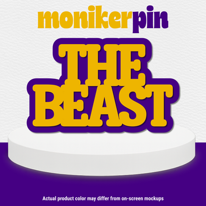 Custom Chapter Nickname Pin (Moniker only)
