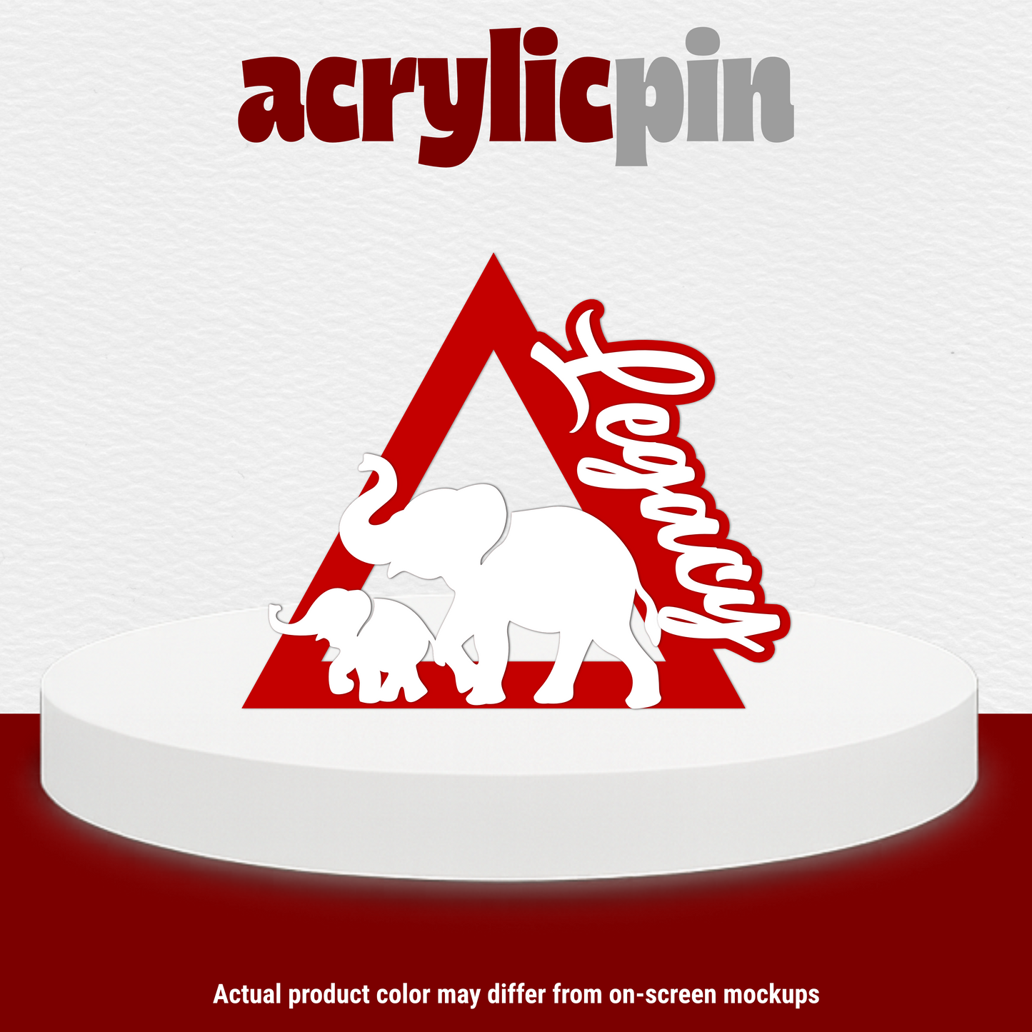 Double Elephant Legacy Pin