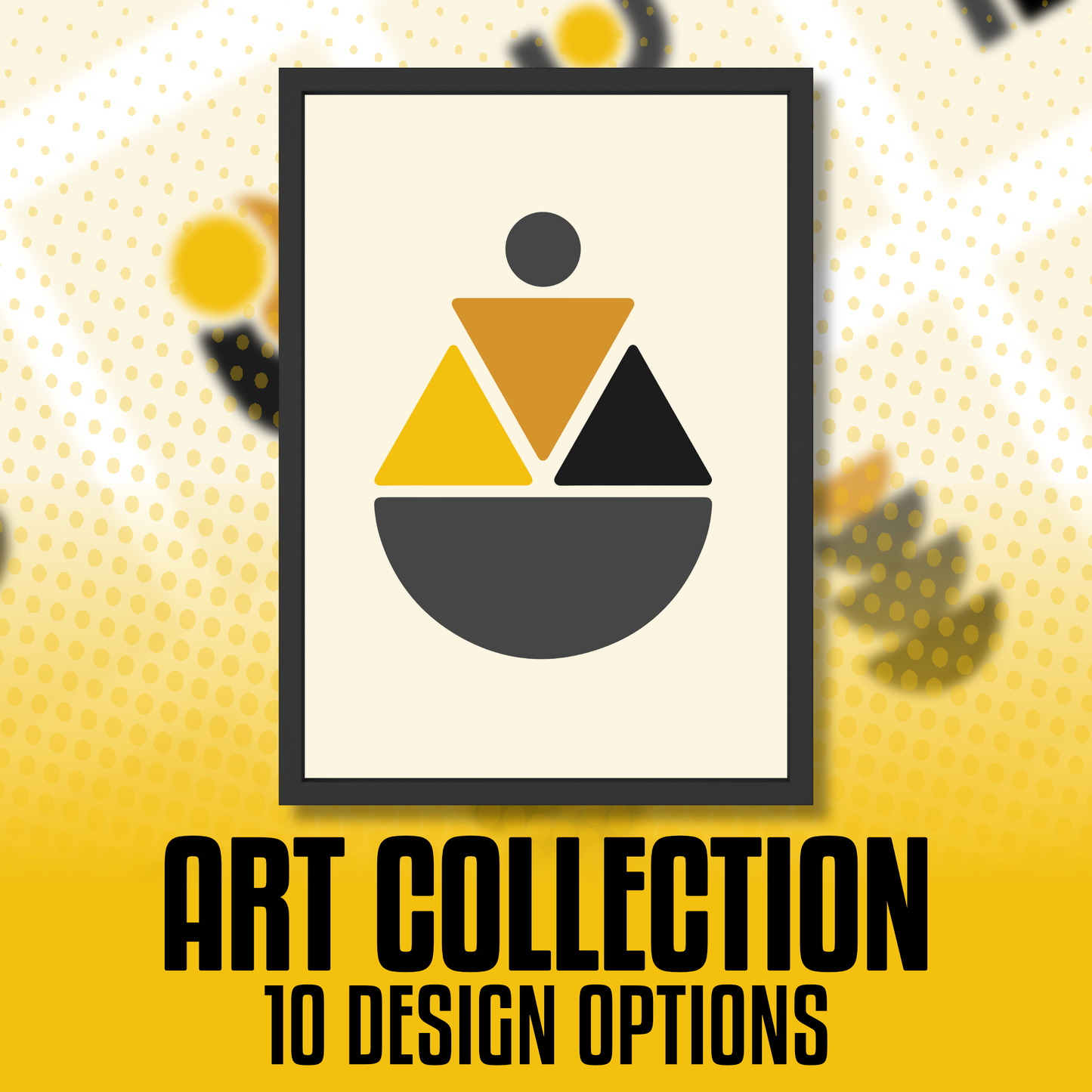 Alpha Inspired Modern Wall Art | 10 Designs | Digital Download