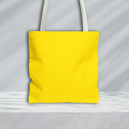 Founders' Hues Solid Tote Bag | Light Blue and Yellow