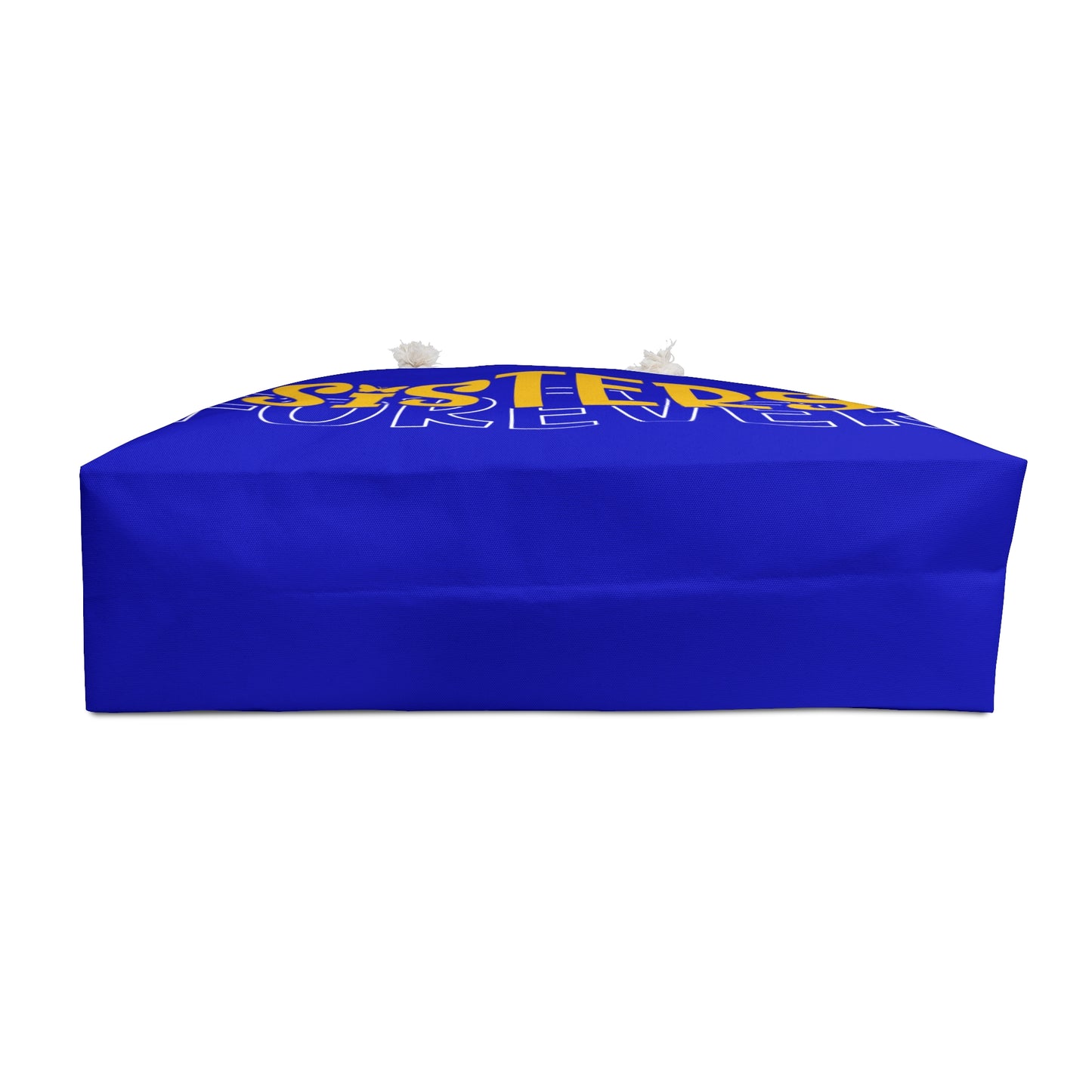 Sisters Forever Weekend Travel Bag | Royal Blue and Gold