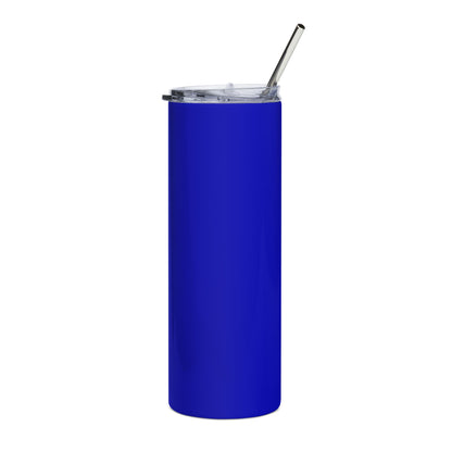 Founders' Hues Solid Color Stainless Steel Tumbler | Blue and Gold