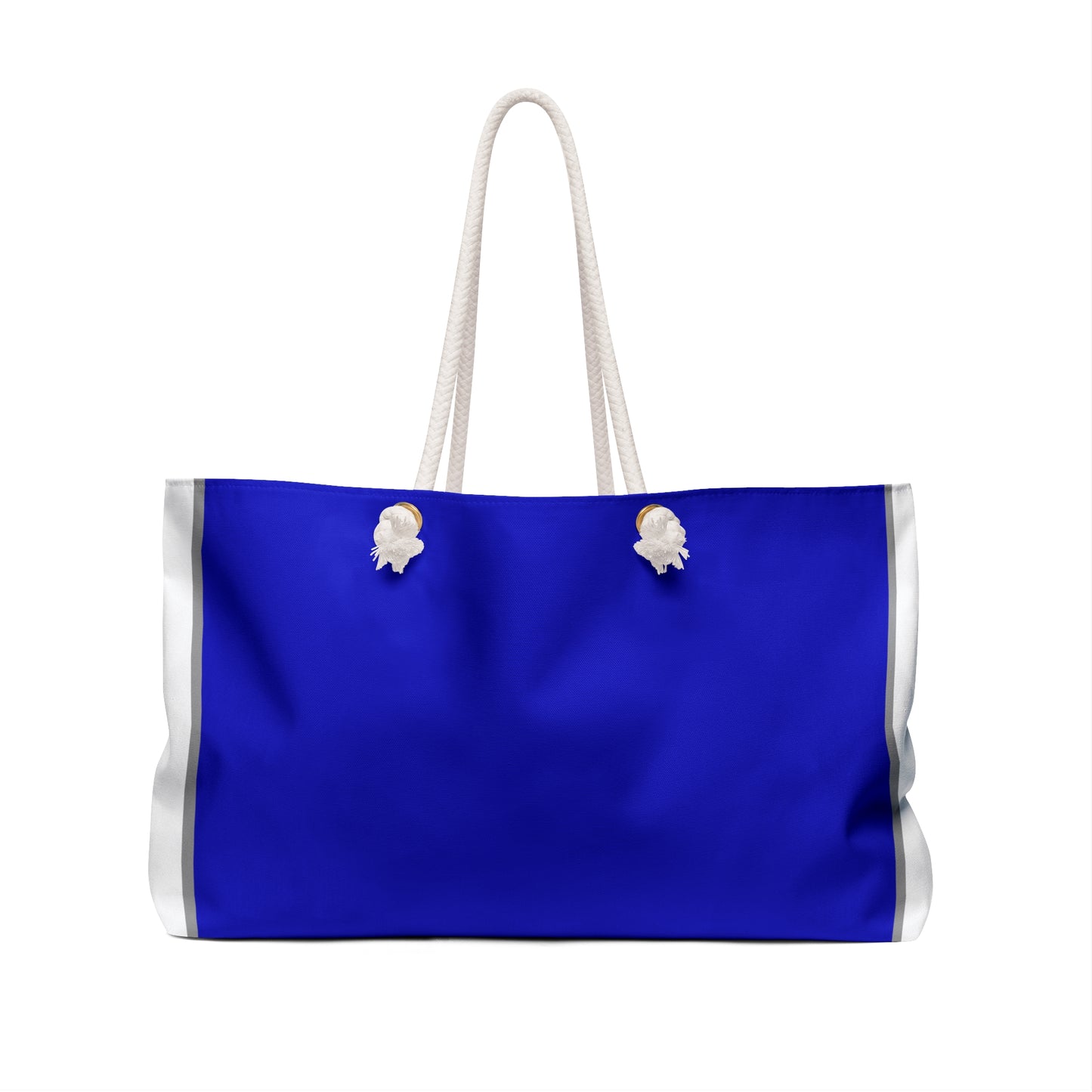 Soror Tri-Color Weekend Travel Bag | Blue and White