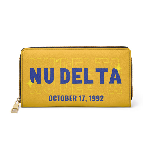 Nu Delta Chapter Wallet -Sample