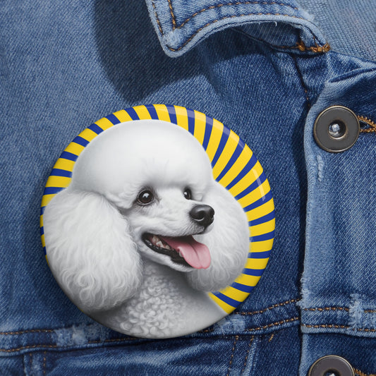 Poodle Pin Radial Style -Sample-