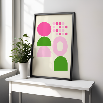 Converging Curves - AKA Inspired Modern Wall Art (Digital Download)