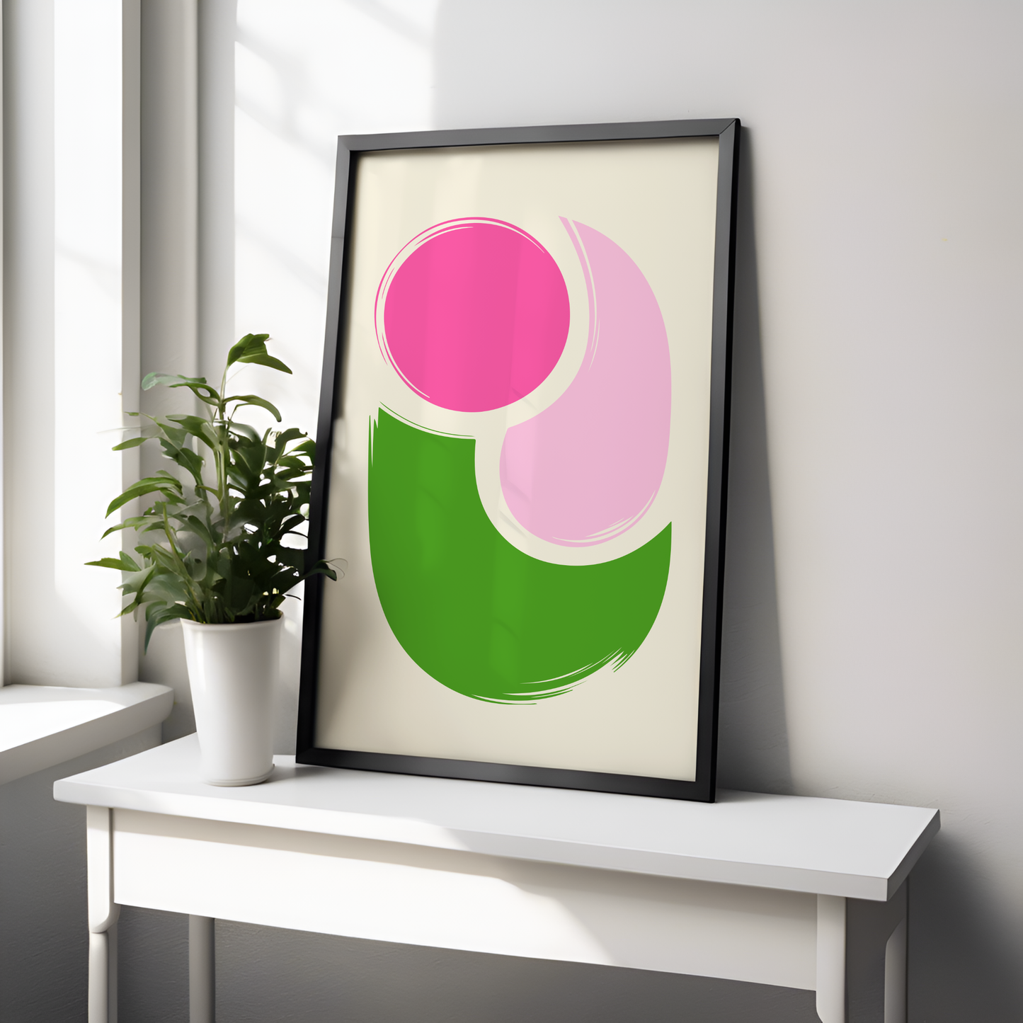 Painted Arcs - AKA Inspired Modern Wall Art (Digital Download)