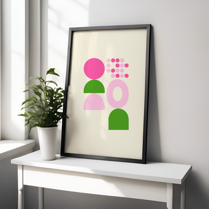 Converging Curves - AKA Inspired Modern Wall Art (Digital Download)