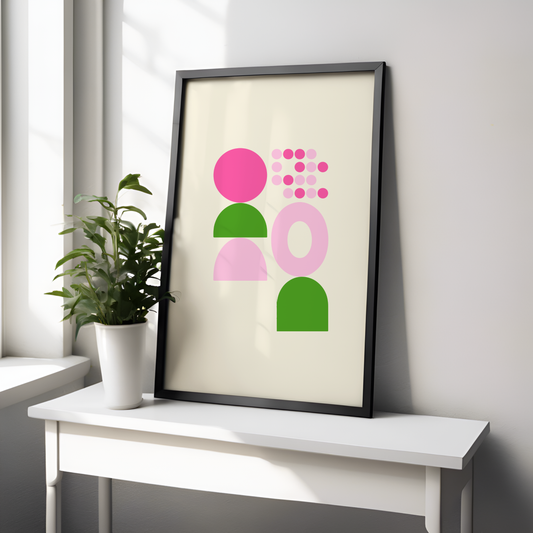 Converging Curves - AKA Inspired Modern Wall Art (Digital Download)