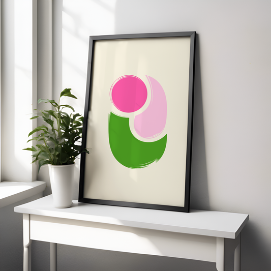 Painted Arcs - AKA Inspired Modern Wall Art (Digital Download)