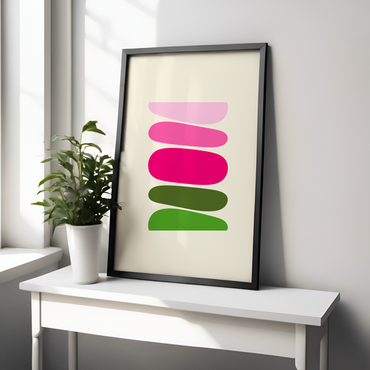 Disrupted Flow - AKA Inspired Modern Wall Art (Digital Download)