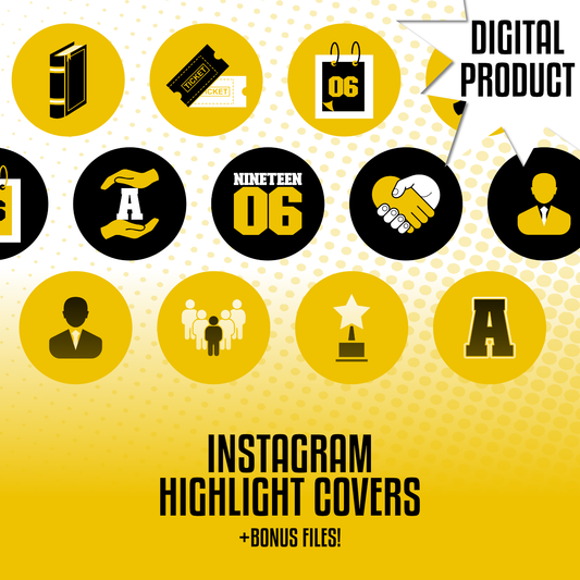 Alpha Inspired Instagram Highlight Covers (Set of 10)