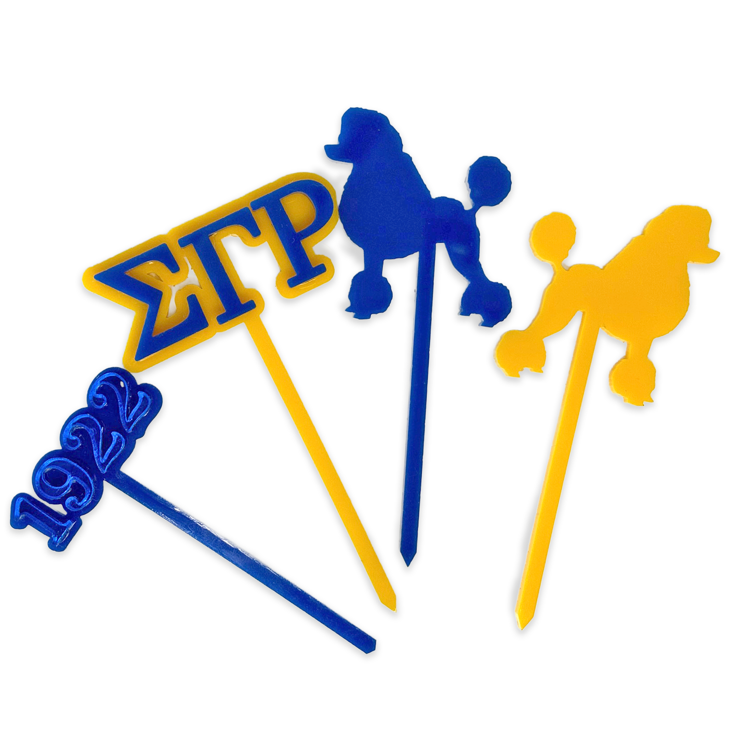 SGRho Cupcake Toppers