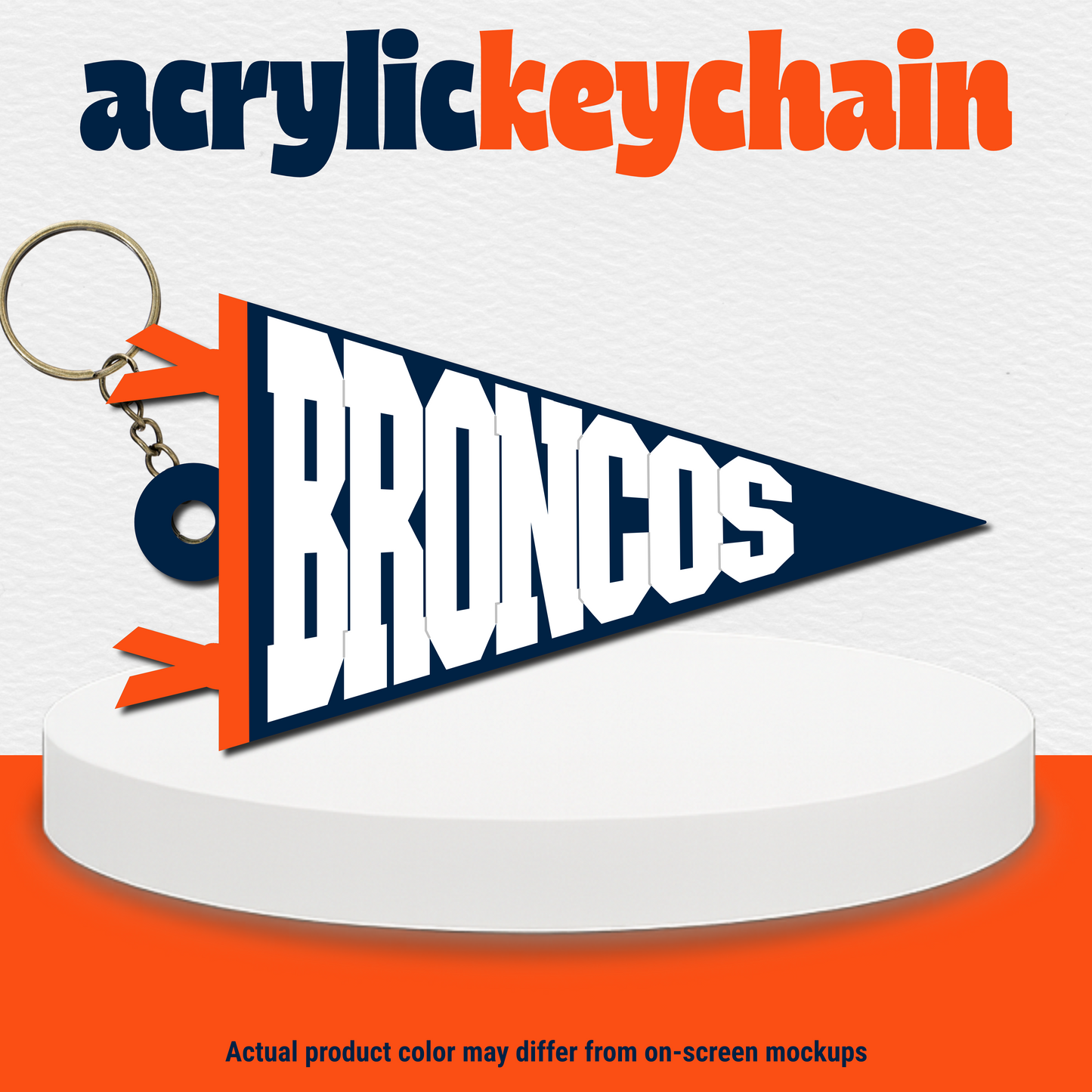 NFL Pennant Keychain | Choose your team