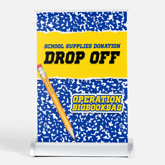 Custom Tabletop Sign Design