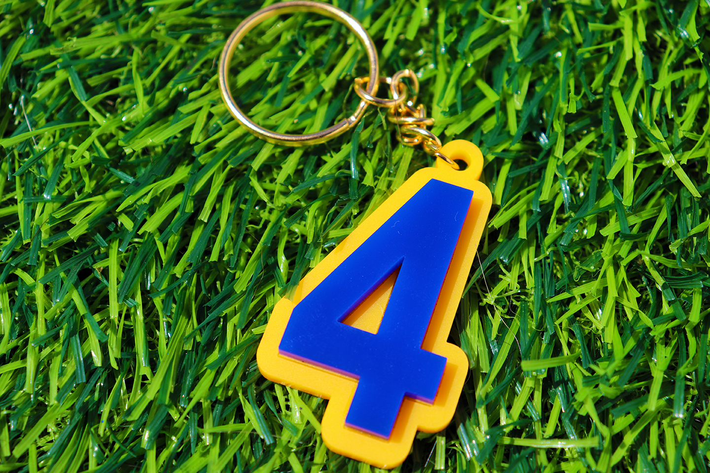 Line Number Keychain