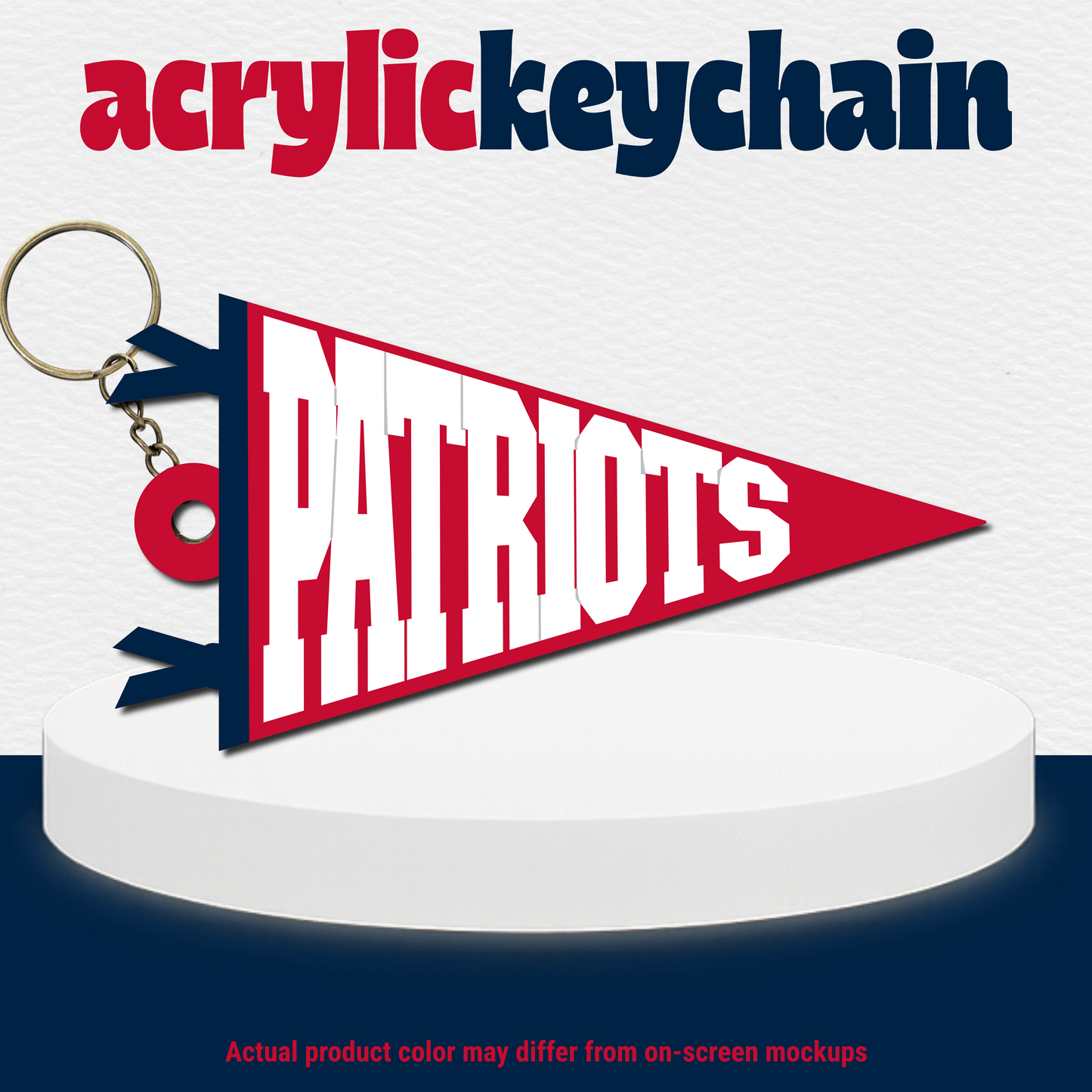 NFL Pennant Keychain | Choose your team