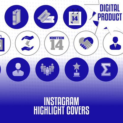 Sigma Inspired Instagram Highlight Covers (Set of 10)