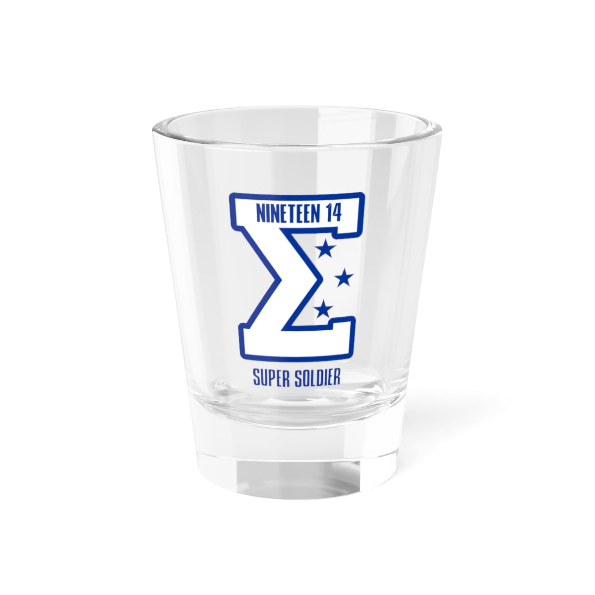 Custom Divine 9 Frat Shot Glasses